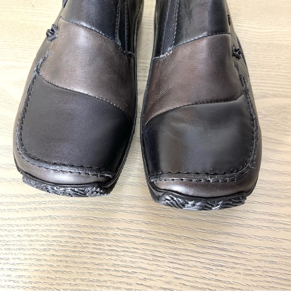 Reiker Antistress Leather Slip-On Loafers Two Tone Brown Black size 6 (37) - Picture 5 of 12